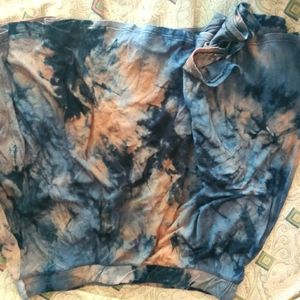 tie dye skirt